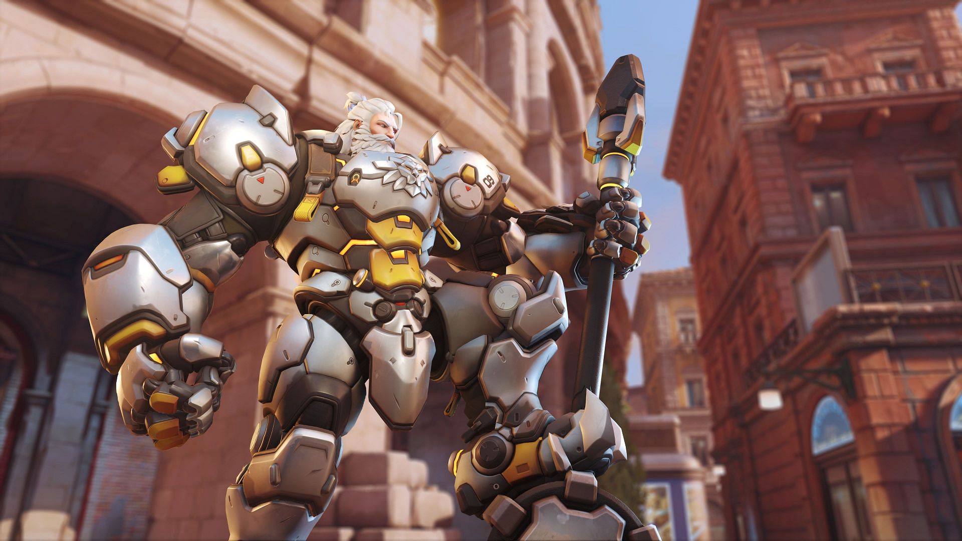 Reinhardt in Overwatch 2 (Image via Blizzard)